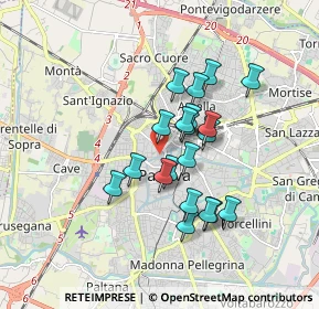Mappa Via Calfura, 35137 Padova PD, Italia (1.377)