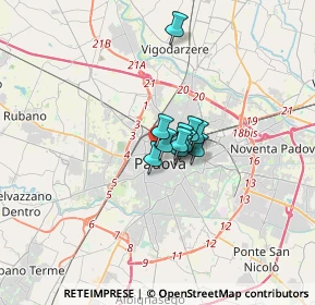 Mappa Via Calfura, 35137 Padova PD, Italia (1.46727)