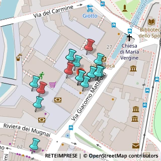 Mappa Via Giacomo Matteotti, 35137 Padova PD, Italia (0.02353)