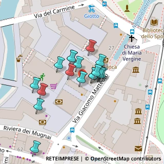Mappa Galleria delle, 35137 Padova PD, Italia (0.02353)