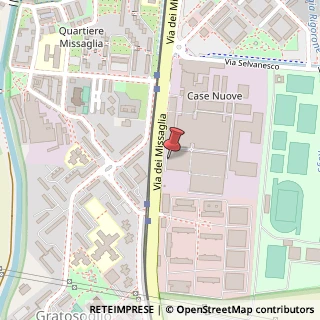 Mappa Via dei Missaglia, 89, 20142 Milano, Milano (Lombardia)