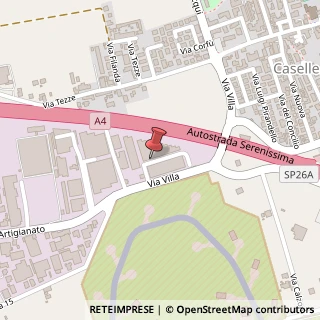 Mappa Via dell'Artigianato, 44, 37066 Sommacampagna, Verona (Veneto)