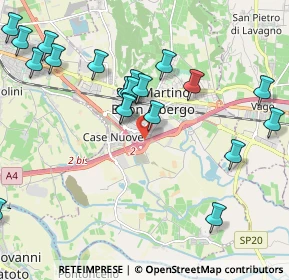 Mappa Le Corti, 37036 San Martino Buon Albergo VR, Italia (2.323)