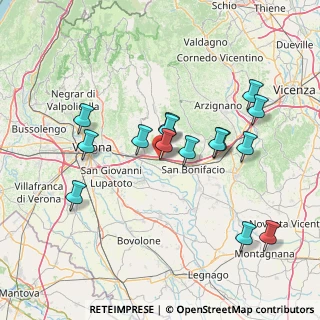 Mappa Caldiero, 37042 Caldiero VR, Italia (14.23933)