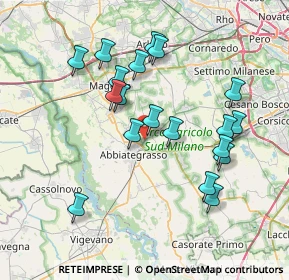 Mappa Via delle Industrie, 20080 Albairate MI, Italia (7.23684)