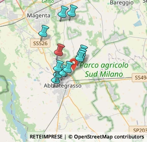 Mappa Via delle Industrie, 20080 Albairate MI, Italia (2.495)