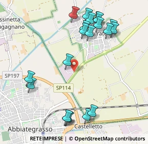 Mappa Via delle Industrie, 20080 Albairate MI, Italia (1.1925)