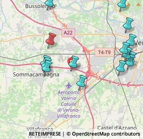 Mappa Via Edison Tommaso, 37066 Verona VR, Italia (4.83333)