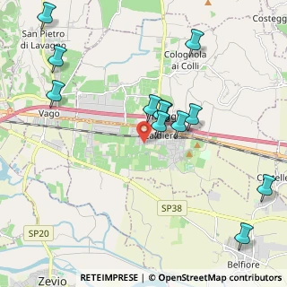 Mappa Via Monsignore D. Comboni, 37042 Caldiero VR, Italia (2.21667)