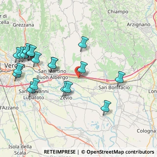 Mappa Via Monsignore D. Comboni, 37042 Caldiero VR, Italia (9.7465)