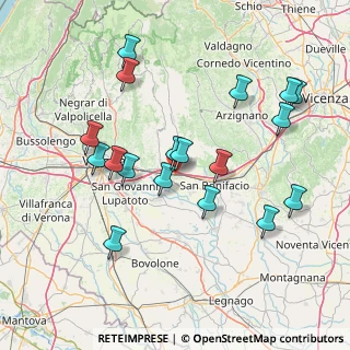 Mappa Via Monsignore D. Comboni, 37042 Caldiero VR, Italia (15.59722)