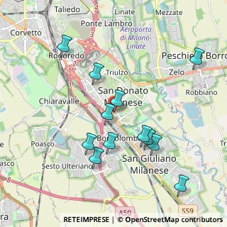 Mappa Via Gorizia, 20097 San Donato Milanese MI, Italia (1.97)
