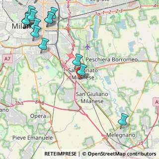 Mappa Via Gorizia, 20097 San Donato Milanese MI, Italia (6.23286)