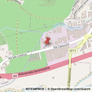 Mappa Via Cappuccini, 18, 37032 Monteforte d'Alpone, Verona (Veneto)