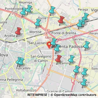 Mappa Strada Quinta, 35129 Padova PD, Italia (2.82316)