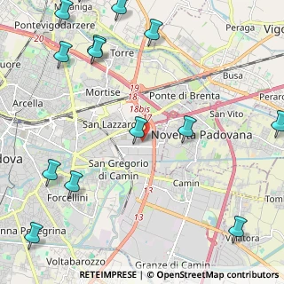 Mappa Strada Quinta, 35129 Padova PD, Italia (3.19929)