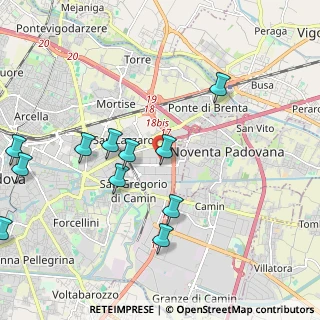 Mappa Strada Quinta, 35129 Padova PD, Italia (2.33364)