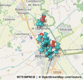 Mappa SP 197, 20081 Abbiategrasso MI (1.2015)