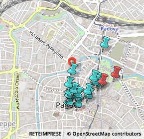 Mappa Via Dante Alighieri, 35137 Padova PD, Italia (0.438)