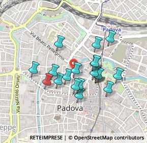 Mappa Vicolo Ponte Molino, 35137 Padova PD, Italia (0.3565)