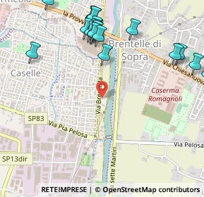 Mappa Via Tre Ponti, 35136 Padova PD, Italia (0.654)