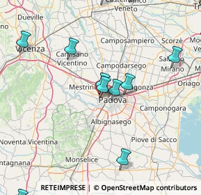Mappa Via Tre Ponti, 35136 Padova PD, Italia (27.17889)