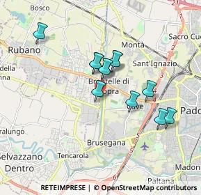 Mappa Via Tre Ponti, 35136 Padova PD, Italia (1.42)
