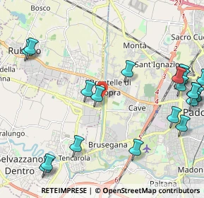 Mappa Via Tre Ponti, 35136 Padova PD, Italia (2.8055)