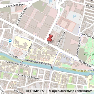 Mappa Via Niccolò Tommaseo, 96/B, 35131 Padova, Padova (Veneto)