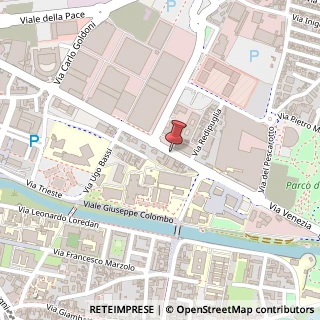 Mappa Via Pixinortu, 98, 35131 Padova, Padova (Veneto)