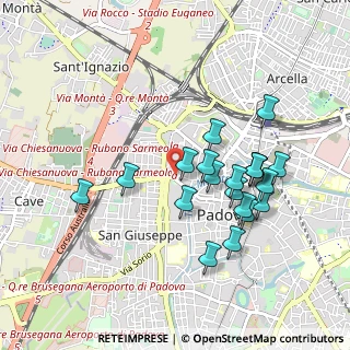 Mappa Via Savonarola, 35136 Padova PD, Italia (0.879)