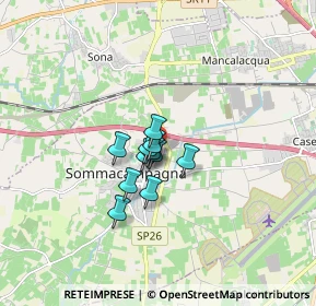 Mappa Via Giuseppe Verdi, 37066 Sommacampagna VR, Italia (0.89)