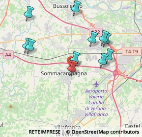 Mappa Via Giuseppe Verdi, 37066 Sommacampagna VR, Italia (3.87)