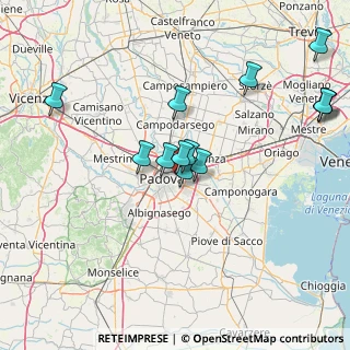 Mappa Via Venezia C.Comm. Giotto, 35129 Padova PD, Italia (15.51077)