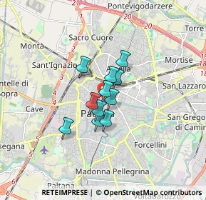 Mappa Piazzetta Sartori, 35137 Padova PD, Italia (0.92636)