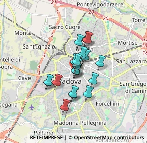 Mappa Piazzetta Sartori, 35137 Padova PD, Italia (1.0695)