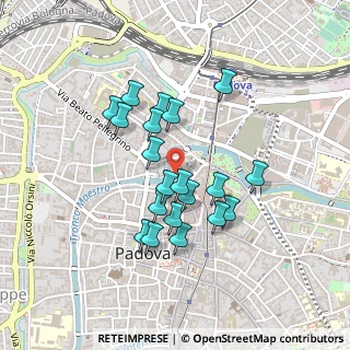 Mappa Piazzetta Sartori, 35137 Padova PD, Italia (0.3745)