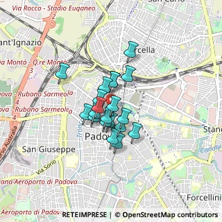 Mappa Piazzetta Sartori, 35137 Padova PD, Italia (0.5255)