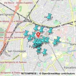 Mappa Piazzetta Sartori, 35137 Padova PD, Italia (0.6605)