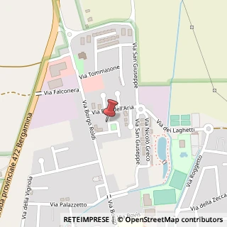 Mappa Via Donatori di Sangue, 13, 26025 Pandino, Cremona (Lombardia)