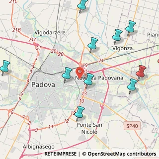 Mappa Terza Strada, 35127 Padova PD, Italia (5.37818)