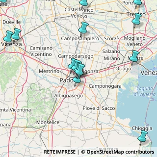 Mappa Terza Strada, 35127 Padova PD, Italia (23.49933)