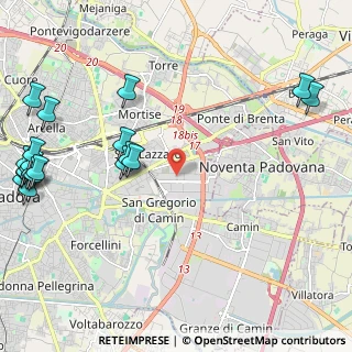 Mappa Terza Strada, 35127 Padova PD, Italia (3.1145)