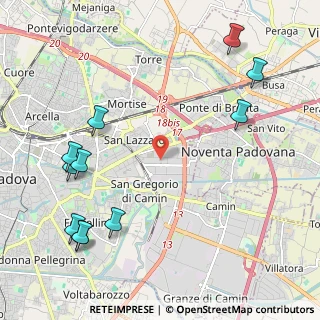 Mappa Terza Strada, 35127 Padova PD, Italia (2.77091)