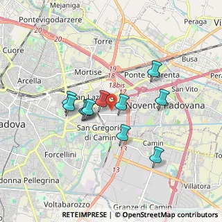 Mappa Terza Strada, 35127 Padova PD, Italia (1.41818)