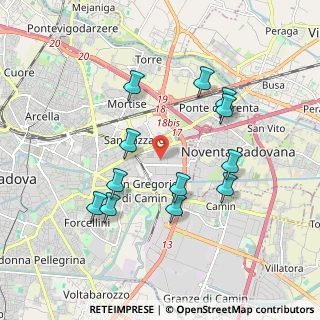 Mappa Terza Strada, 35127 Padova PD, Italia (1.81417)