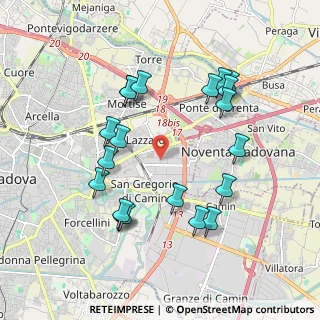 Mappa Terza Strada, 35127 Padova PD, Italia (1.951)