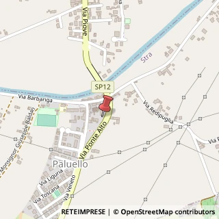 Mappa Via Località Ponte Alto, 4, 30039 Stra, Venezia (Veneto)