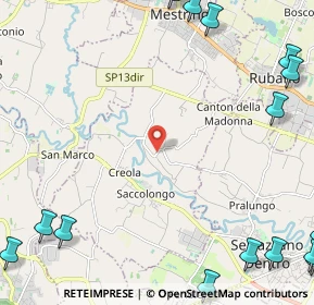 Mappa Via Vallona, 35030 Saccolongo PD, Italia (3.991)