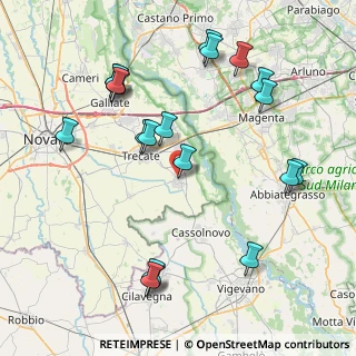 Mappa Via Roma, 28065 Cerano NO, Italia (9.2265)